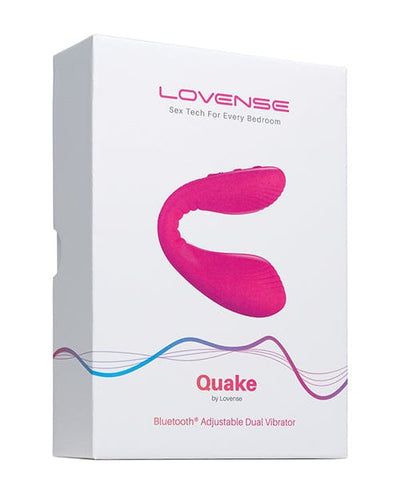 Lovense Lovense Dolce (previously Quake) Adjustable Dual Stimulator - Pink Vibrators