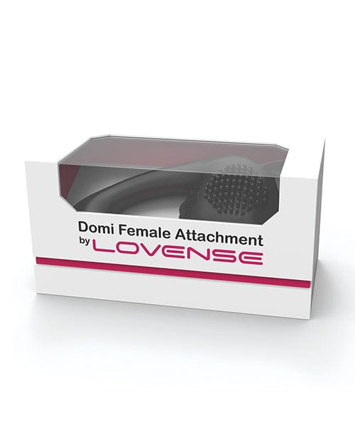Lovense Lovense Domi Flexible Rechargeable Mini Wand Female Attachment - Black Vibrators
