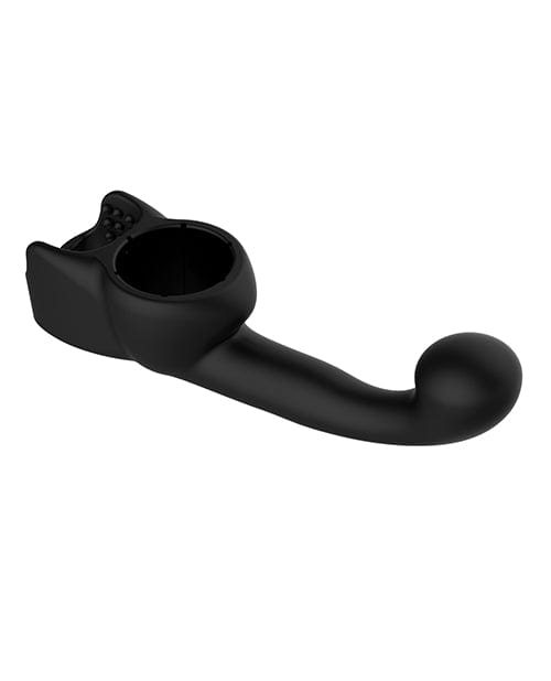 Lovense Lovense Domi Flexible Rechargeable Mini Wand Male Attachment - Black Vibrators