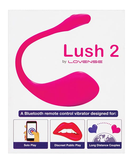 Lovense Lovense Lush 2.0 Sound Activated Vibrator - Pink Vibrators