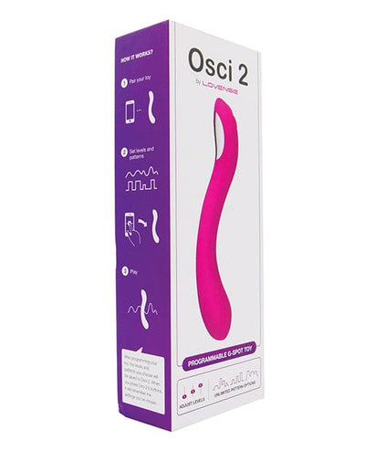 Lovense Lovense Osci 2 Oscillating G Spot Vibrator - Pink Vibrators