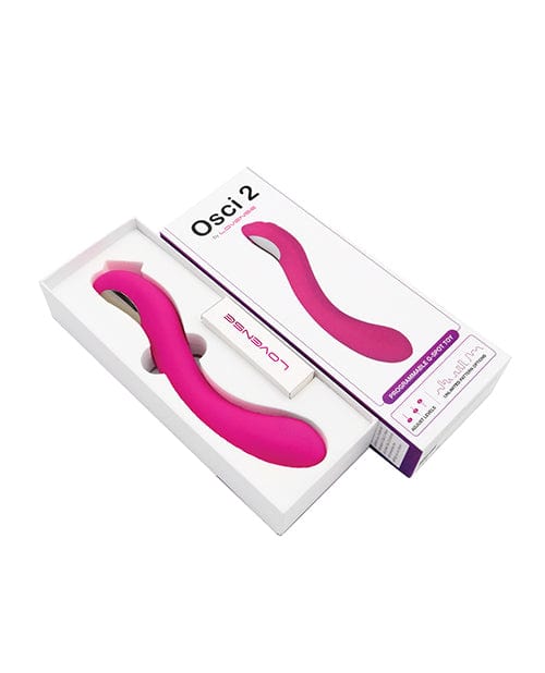 Lovense Lovense Osci 2 Oscillating G Spot Vibrator - Pink Vibrators