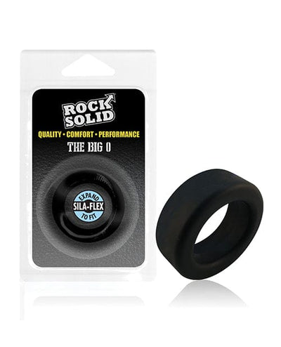 Lucom Rock Solid Big O Ring Black Penis Toys