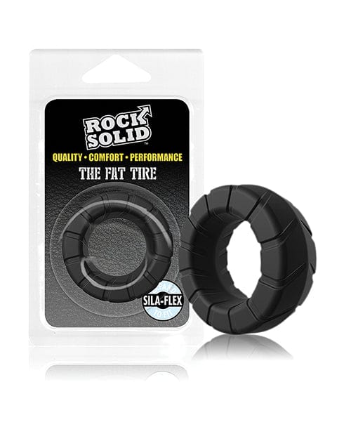 Lucom Rock Solid Fat Tire Ring - Black Penis Toys