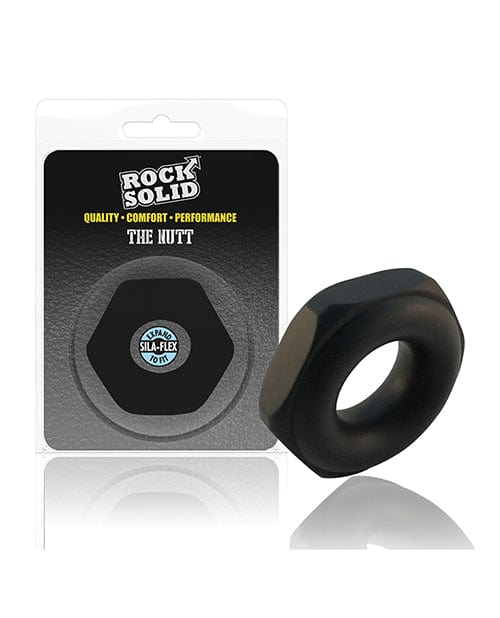 Lucom Rock Solid The Nutt Ring - Black Penis Toys