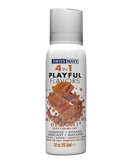 M.D. Science Lab Swiss Navy 4 In 1 Flavors 1 oz Lubes
