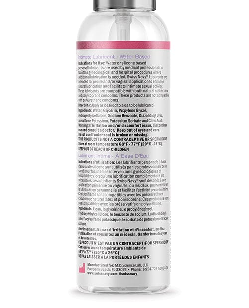 M.D. Science Lab Swiss Navy 4 In 1 Flavors Lubes