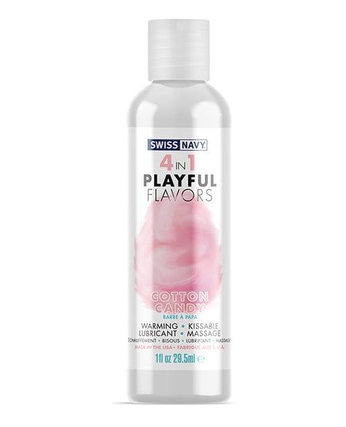 M.D. Science Lab Swiss Navy 4 In 1 Playful Flavors Cotton Candy 1 Oz Lubes