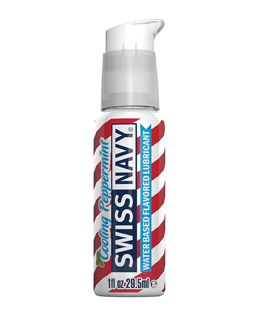 M.D. Science Lab Swiss Navy Cooling Peppermint Flavored Lubricant - 1 Oz Lubes