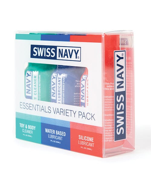 Swiss Navy Essentials Variety Pack Of 3 - 1 oz.