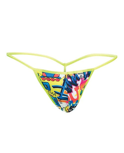 Malebasics Corp Male Basics Sinful Hipster Music T Thong G-string Print Lingerie & Costumes