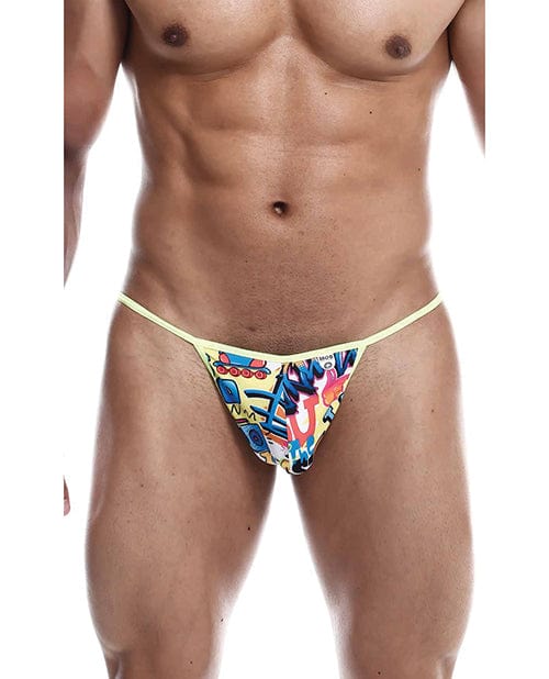 Malebasics Corp Male Basics Sinful Hipster Music T Thong G-string Print Lingerie &amp; Costumes