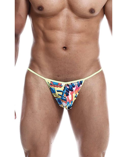 Malebasics Corp Male Basics Sinful Hipster Music T Thong G-string Print Lingerie & Costumes