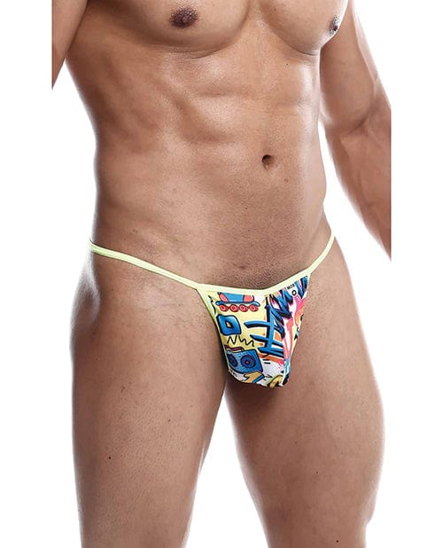 Malebasics Corp Male Basics Sinful Hipster Music T Thong G-string Print Large Lingerie &amp; Costumes