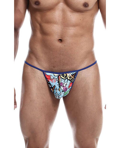Malebasics Corp Male Basics Sinful Hipster Wow T Thong G-string Print Lingerie & Costumes
