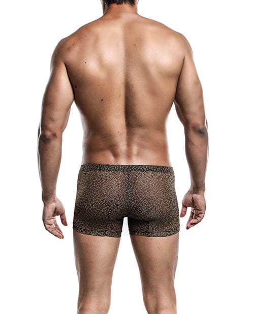 Malebasics Corp Male Basics Sinful Magic Leopard Pouch Thong Black Lingerie &amp; Costumes