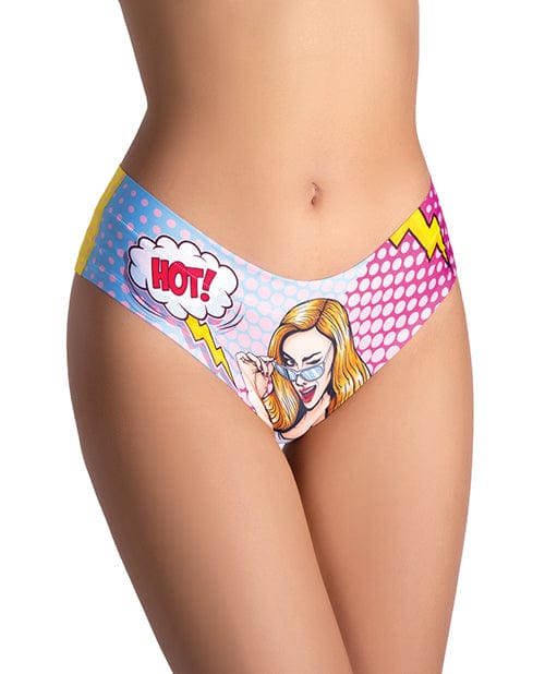 Mememe Usa LLC Mememe Comics Hot Girl Printed Slip Large Lingerie &amp; Costumes