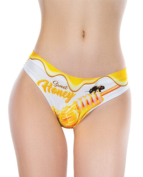 Mememe Usa LLC Mememe Sweet Me Honey Printed Slip Large Lingerie &amp; Costumes