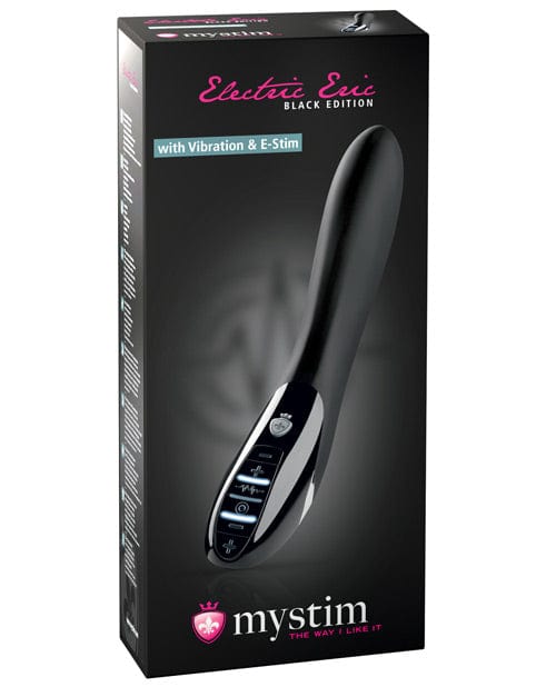 Mystim Mystim Electric Eric eStim Vibrator Black Edition - Black Kink &amp; BDSM