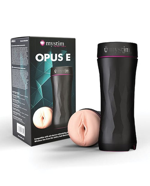 Mystim Opus E Vagina Black by Mystim Kink BDSM OrchidToys