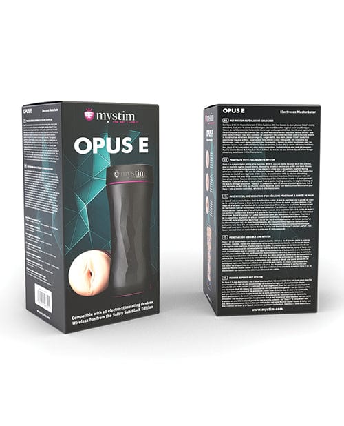 Mystim Mystim Opus E Vagina - Black Kink &amp; BDSM