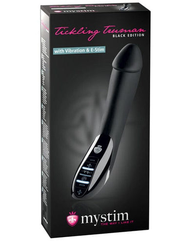 Mystim Mystim Tickling Truman eStim Vibrator Black Edition - Black Kink & BDSM