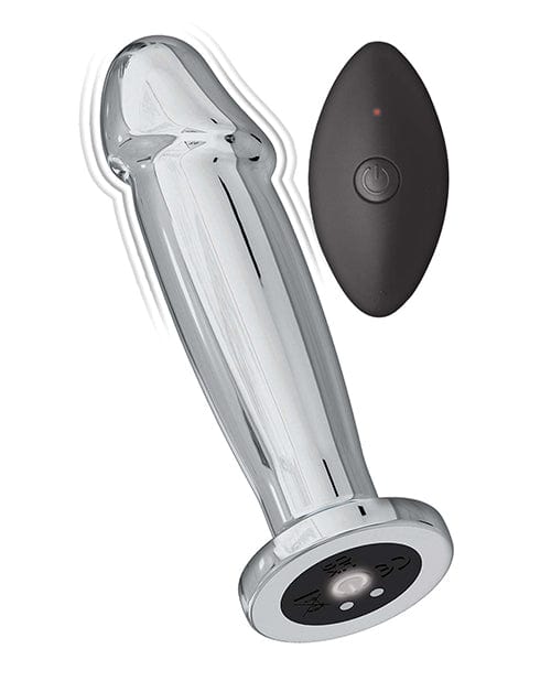 Nasstoys Ass-sation Remote Vibrating Metal Anal Ecstasy Anal Toys