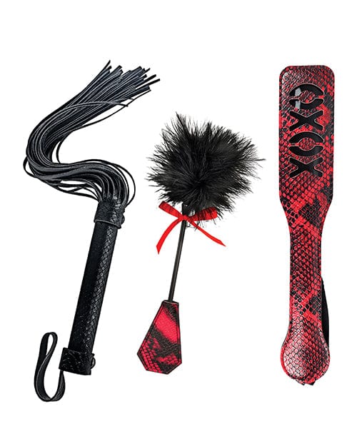 Nasstoys Lovers Kits Whip, Tickle &amp; Paddle Kink &amp; BDSM