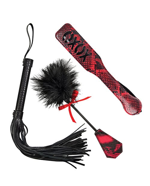 Nasstoys Lovers Kits Whip, Tickle &amp; Paddle Kink &amp; BDSM