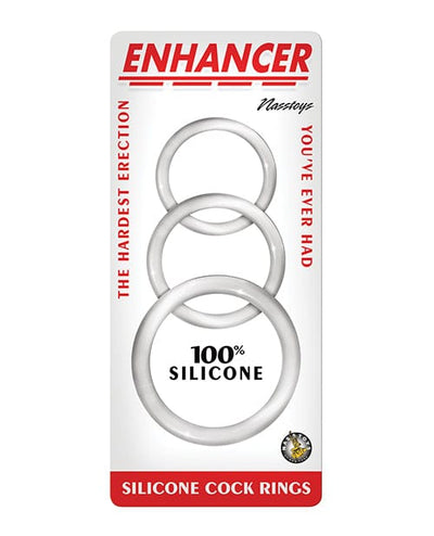 Nasstoys Enhancer Silicone Cockrings - Clear Penis Toys