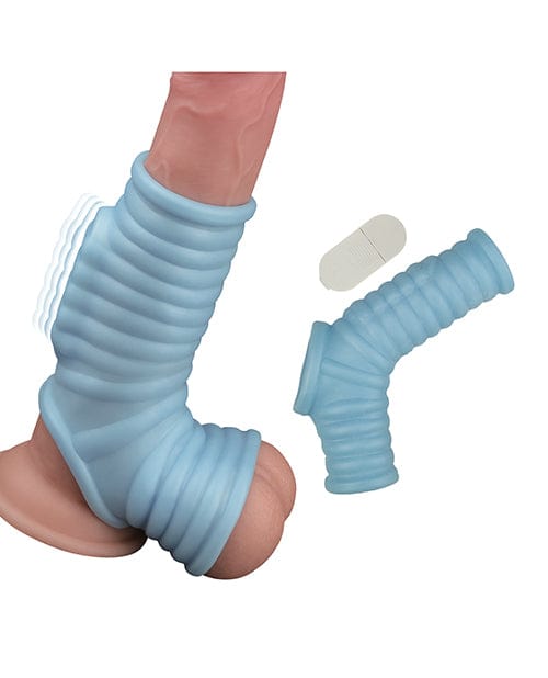 Nasstoys Vibrating Power Sleeve Ribbed Fit Penis Toys
