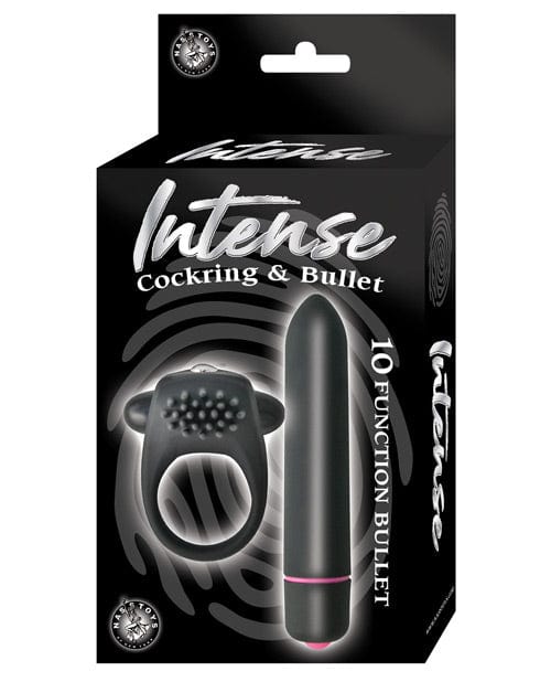 Nasstoys Intense Cockring & Bullet - Black Vibrators