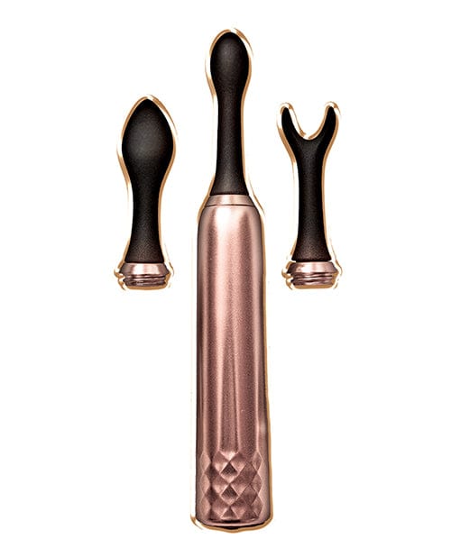 Nasstoys Intense Triple Tip Massager - Rose Gold Vibrators