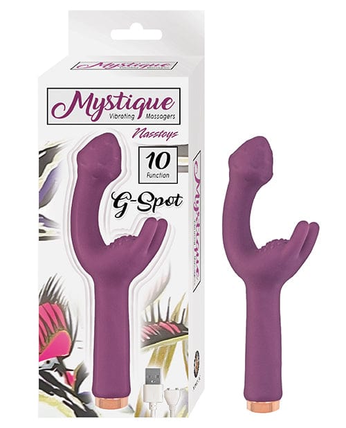Nasstoys Mystique Vibrating G Spot Massager Eggplant Vibrators