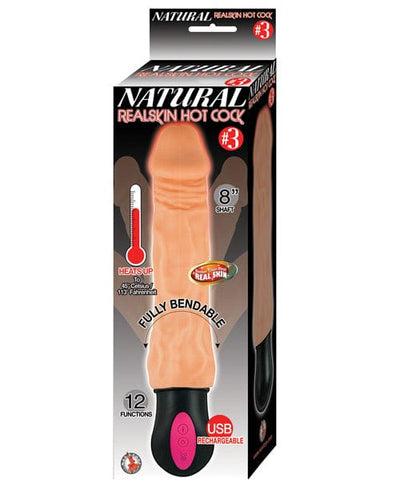 Nasstoys Natural Realskin Hot Cock #3 Flesh Vibrators