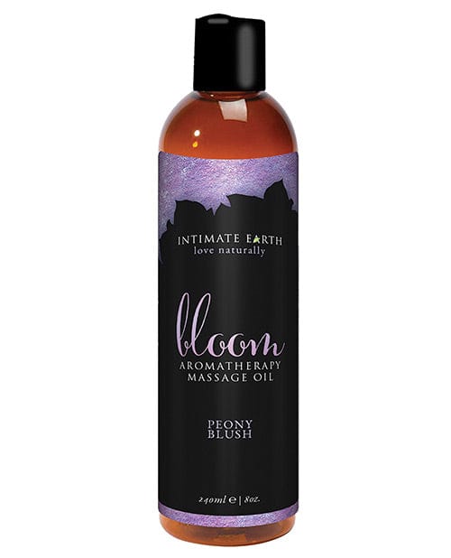 New Earth Trading Intimate Earth Bloom Massage Oil - 240 mL Peony Blush Lubes