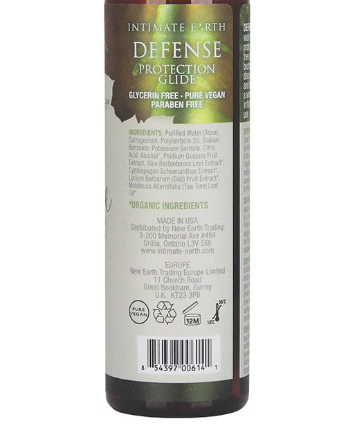 New Earth Trading Intimate Earth Defense Protection Glide - 240 mL Lubes