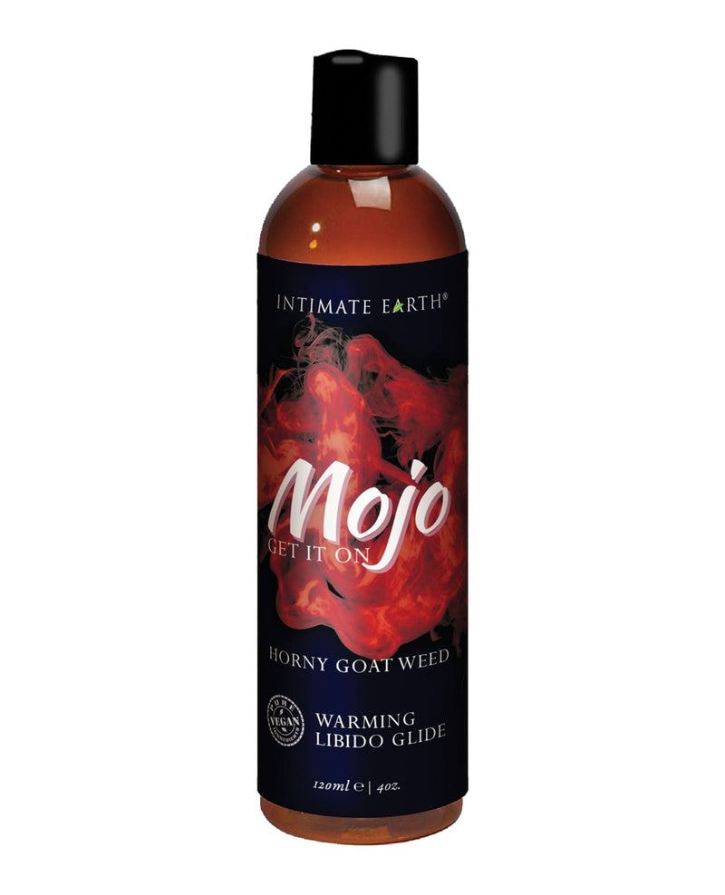 New Earth Trading Intimate Earth Mojo Horny Goat Weed Libido Warming Glide - 4 Oz. Lubes