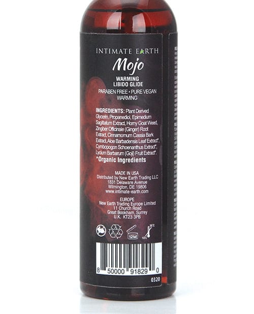 New Earth Trading Intimate Earth Mojo Horny Goat Weed Libido Warming Glide - 4 Oz. Lubes