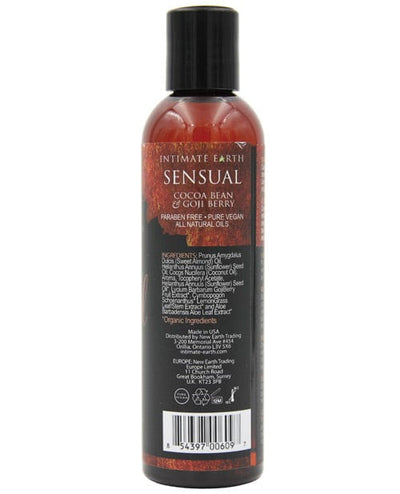 New Earth Trading Intimate Earth Sensual Massage Oil - 240 mL Lubes
