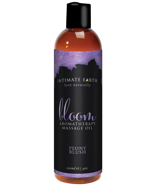 New Earth Trading Intimate Earth Bloom Massage Oil - 120 mL Peony Blush More
