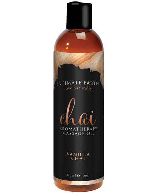 New Earth Trading Intimate Earth Chai Massage Oil 120 mL More