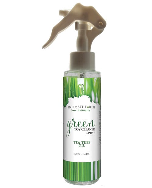 Intimate Earth Toy Cleaner Spray - 4.2 Oz. Green Tea Tree Oil