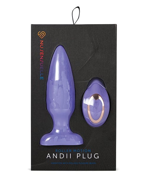 Novel Creations Nu Sensuelle Andii Vertical Roller Motion Butt Plug Ultra Anal Toys