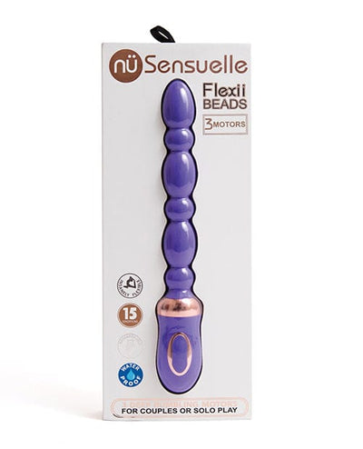 Novel Creations Nu Sensuelle Flexii Beads Ultra Violet Anal Toys