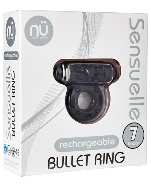 Novel Creations Nu Sensuelle Bullet Ring Cockring 7-Function Penis Toys