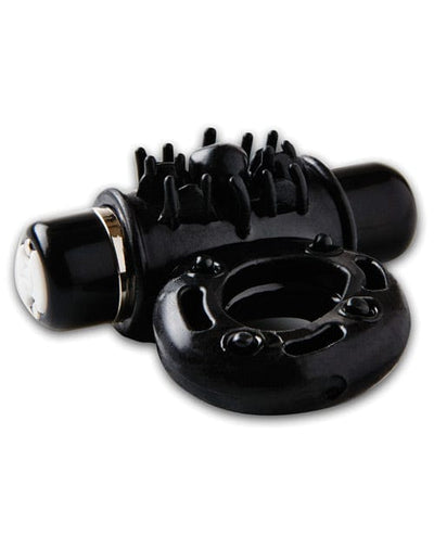 Novel Creations Nu Sensuelle Bullet Ring Cockring 7-Function Black Penis Toys