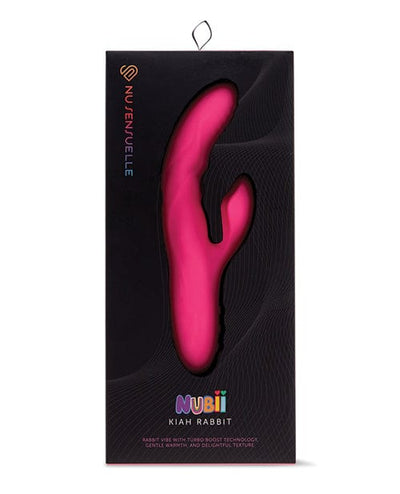 Novel Creations Usa INC Nu Sensuelle Kiah Heating Nubii Rabbit Pink Vibrators