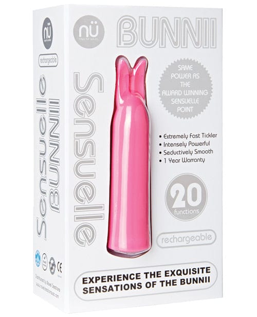 Novel Creations Nu Sensuelle Bunnii Point Vibe Pink Vibrators
