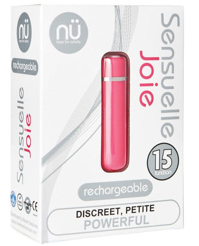 Novel Creations Nu Sensuelle Joie Bullet - 15 Function Pink Vibrators